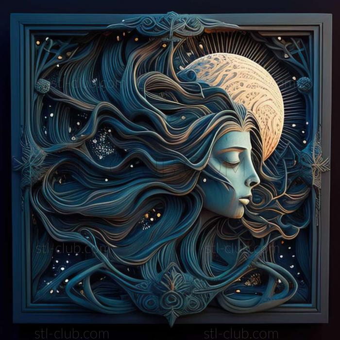 cosmic energy by Kelly McKernan